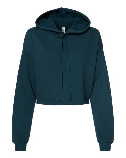 BELLA + CANVAS 7502 Women's Crop Hoodie Sweatshirt