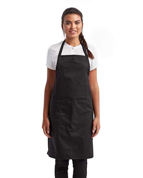 Artisan Collection by Reprime RP154 Recycled Pocket Bib Apron