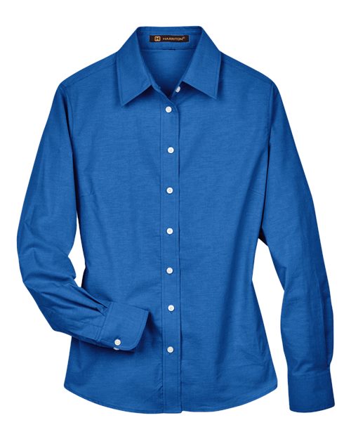 Harriton M600W Women's Oxford Dress Shirt
