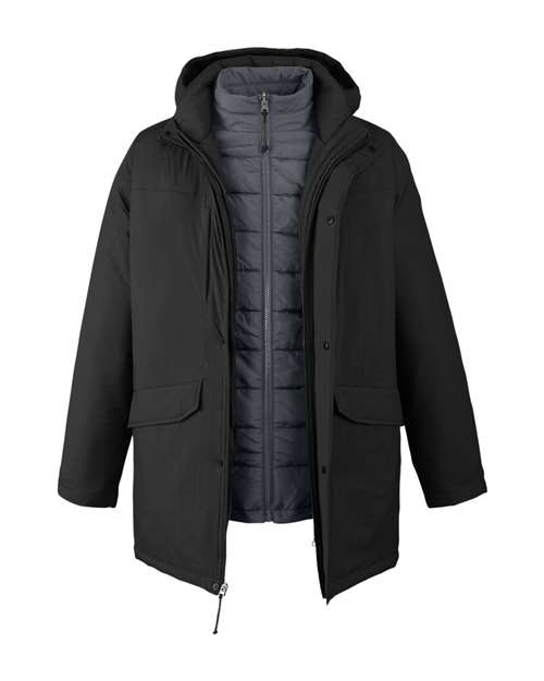 CORE365 CE725 Men's Inspire 3-in-1 Jacket with Insulated Liner