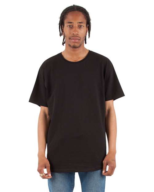 Shaka Wear SHCLT Unisex Curved Hem Long Tee