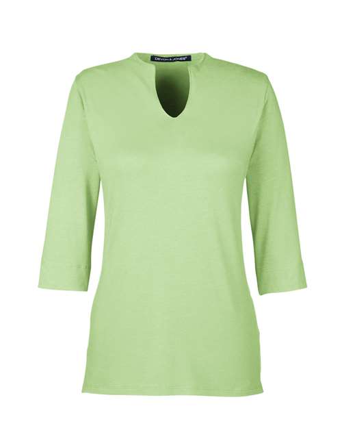 Devon & Jones DP188W Women's Perfect Fit™ Tailored Open Neckline Top