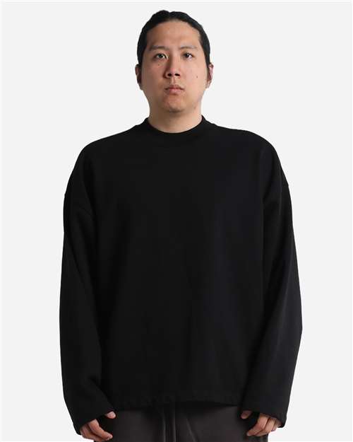 Shaka Wear SHGTL Unisex Garment-Dyed Terry Long Sleeve Tee