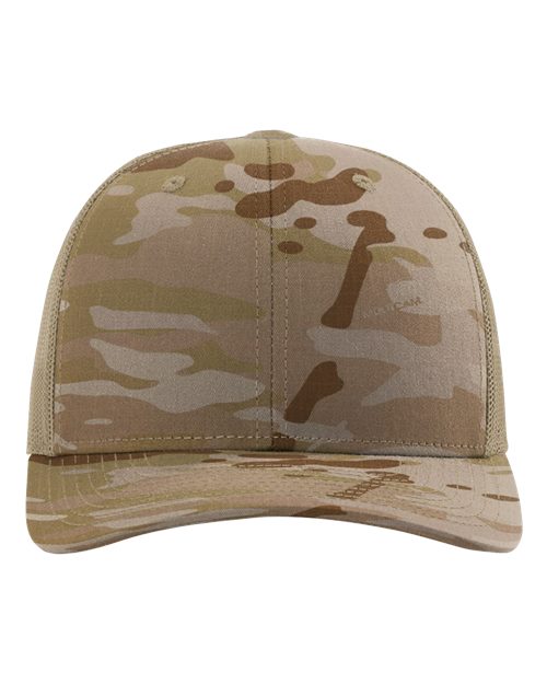 Richardson 112PT Printed Tactical Trucker Cap