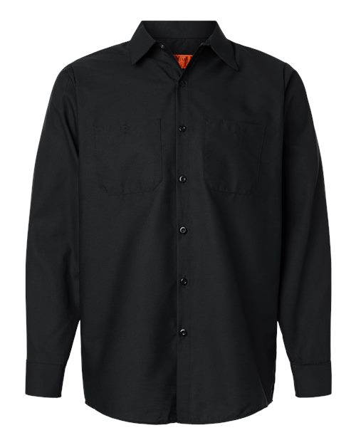 Red Kap SP14 Men's Industrial Long Sleeve Work Shirt