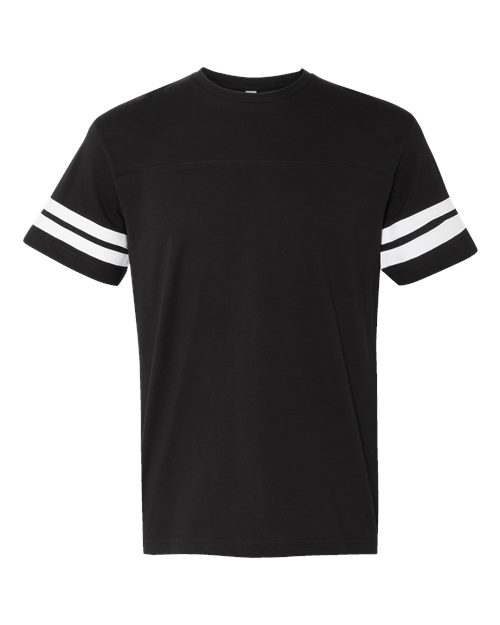 LAT 6937 Unisex Football Fine Jersey Tee