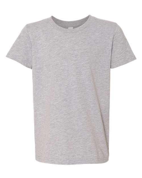 BELLA + CANVAS 3001YCVC Youth CVC Jersey Tee - Athletic Heather