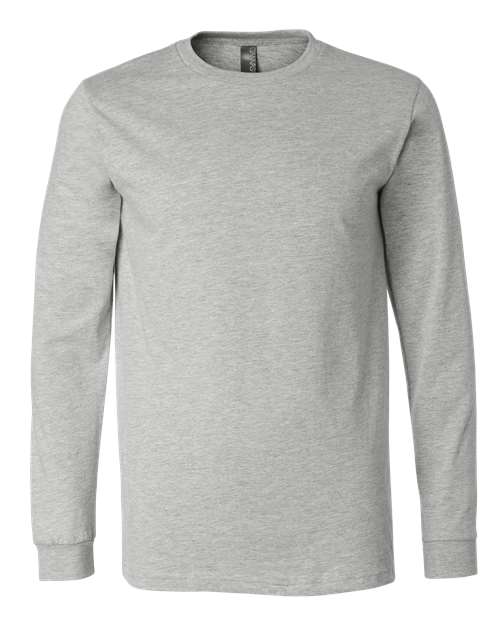 BELLA + CANVAS 3501CVC Heather CVC Long Sleeve Tee - Athletic Heather