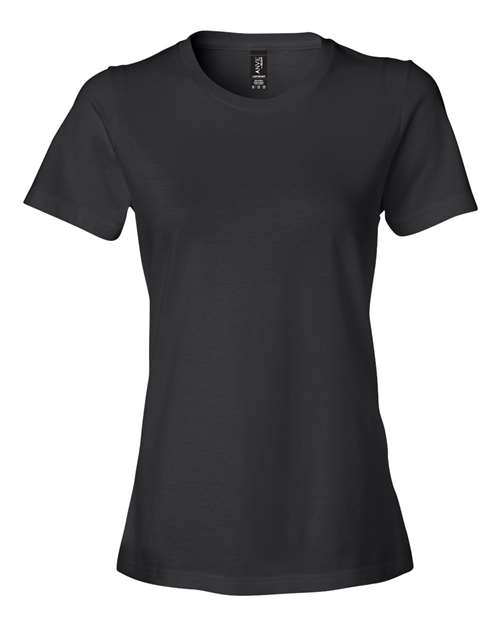 Gildan 880 Women's Softstyle® Lightweight T-Shirt - Black