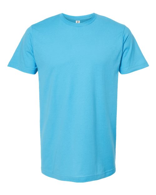 Tultex 202 Unisex Fine Jersey T-Shirt - Aqua