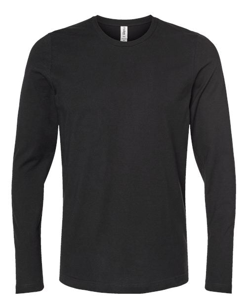 Tultex 591 Unisex Premium Cotton Long Sleeve T-Shirt - Black