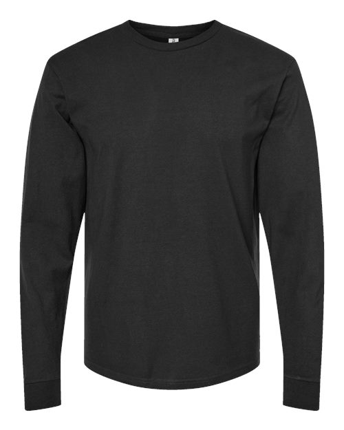 Tultex 291 Unisex Heavyweight Jersey Long Sleeve T-Shirt - Black