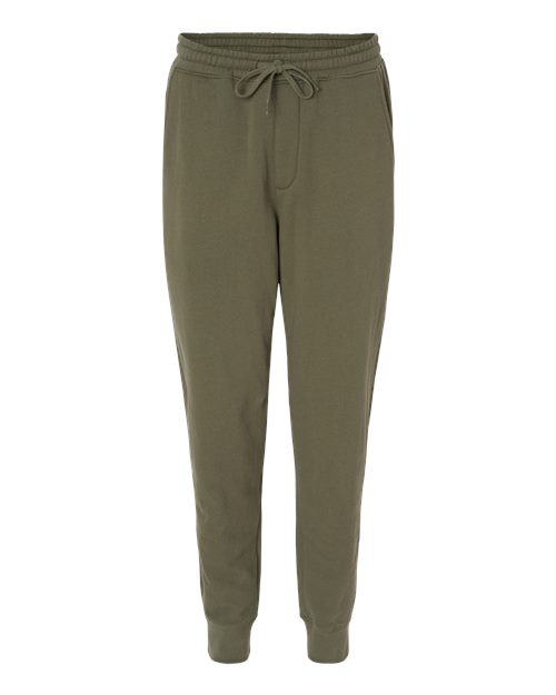 Independent Trading Co. IND20PNT Men's Midweight Fleece Sweatpants - Army