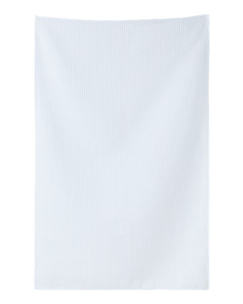 Liberty Bags PSB1625WFL Sublimation Waffle Weave Golf Towel - White