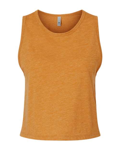 Next Level 5083 Women's Festival Crop Tank - Antique Gold