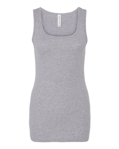 BELLA + CANVAS 1081 Women's Micro Rib Tank - Athletic Heather