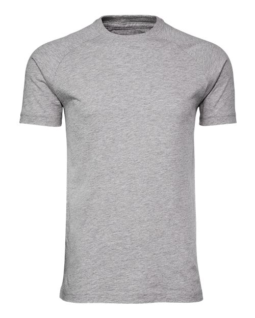 BELLA + CANVAS 3201 Men's Heather CVC Raglan Tee - Athletic Heather