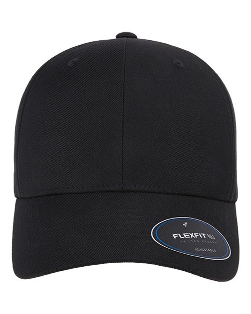 Flexfit 6110NU NU® Adjustable Cap - Black