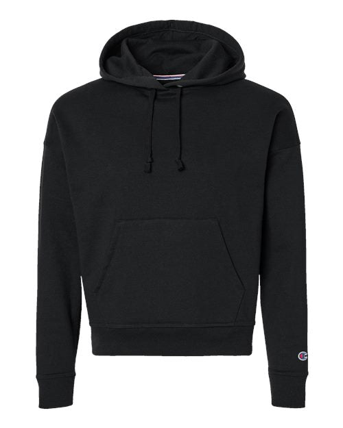 Champion S760 Women's Powerblend® Hooded Sweatshirt - Black