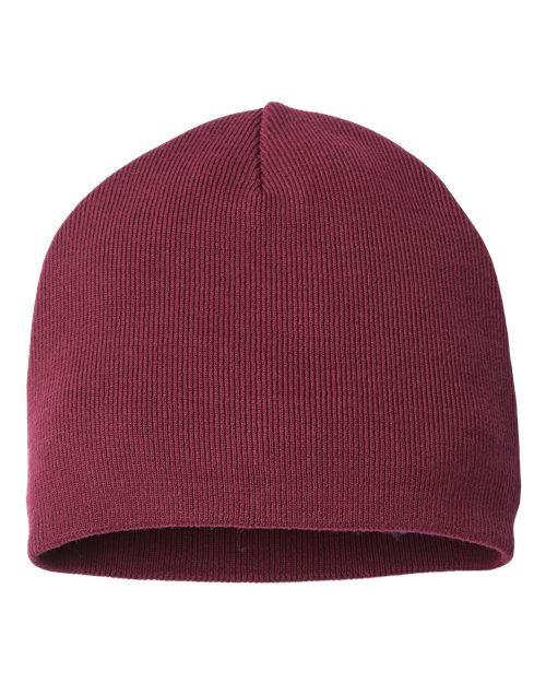 Atlantis Headwear YALA Sustainable Beanie - Burgundy