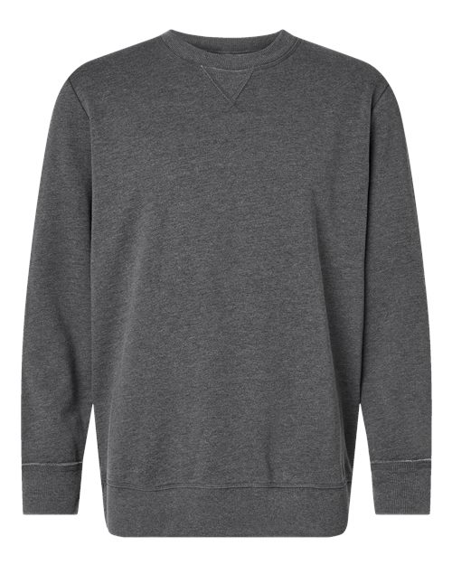 LAT 6935 Unisex Vintage Wash Crewneck Sweatshirt