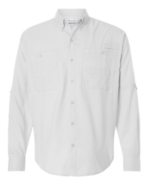Paragon 702 Men's Kitty Hawk Performance Fishing Shirt - Aluminum