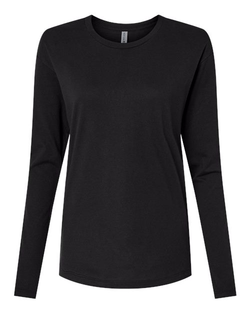 Next Level 3911 Women's Cotton Relaxed Long Sleeve Tee