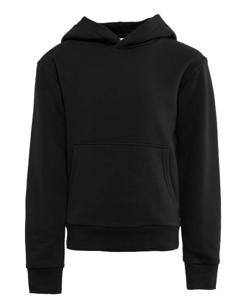 Next Level 9113 Youth Santa Barbara Fleece Hoodie Sweatshirt - Black