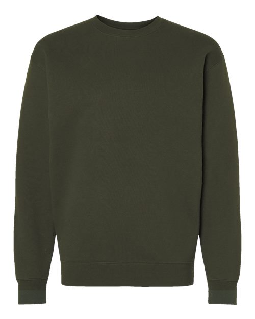 Independent Trading Co. IND3000 Unisex Heavyweight Crewneck Sweatshirt - Army