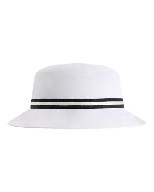 Imperial 1371P The Oxford Performance Bucket Hat - White/ Black