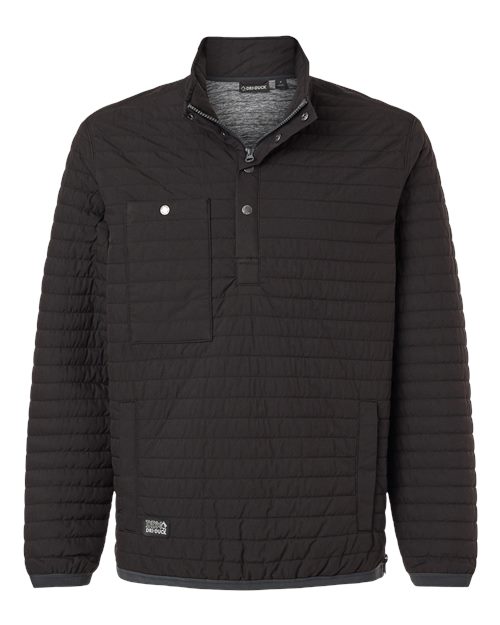DRI DUCK 5303 Men's Keystone Quilted Pullover - Black