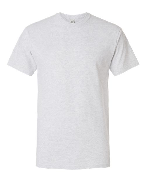 M&O 4800 Men's Gold Soft Touch T-Shirt - Ash