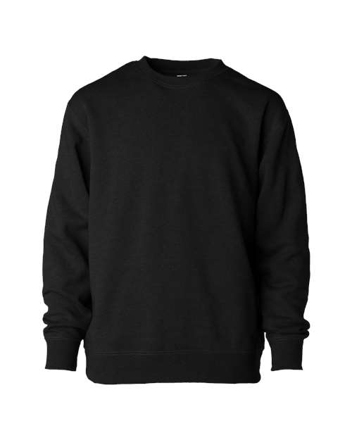 Independent Trading Co. PRM15YSBC Youth Lightweight Special Blend Crewneck Sweatshirt - Black