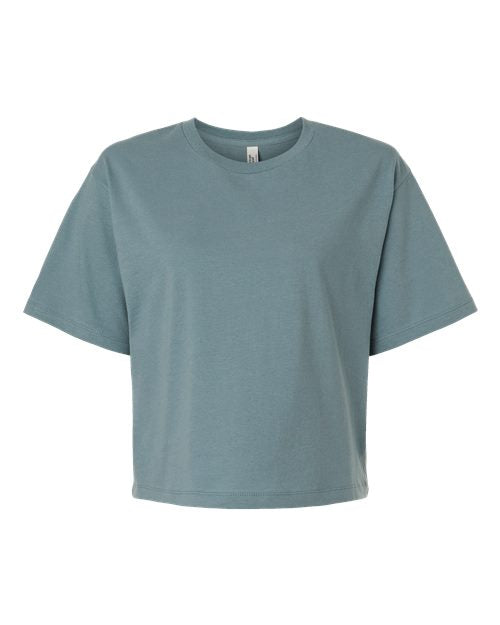 American Apparel 102 Women's Fine Jersey Mid-Length Boxy Tee