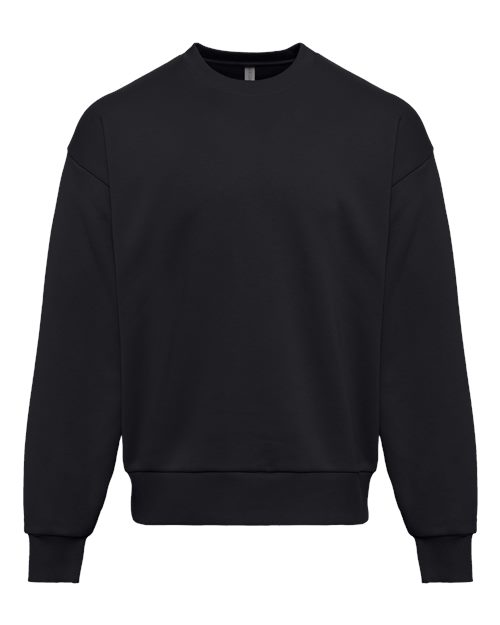 Next Level 9007 Unisex Heavyweight Crewneck Sweatshirt - Black