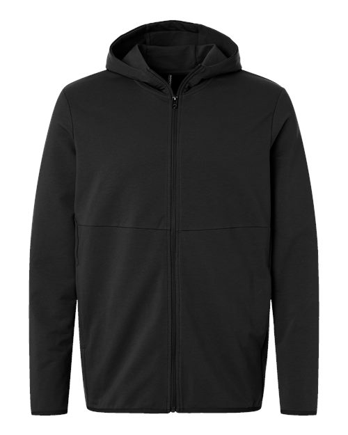 Independent Trading Co. EXP30PZ Unisex Perform Full-Zip Hooded Sweatshirt - Black