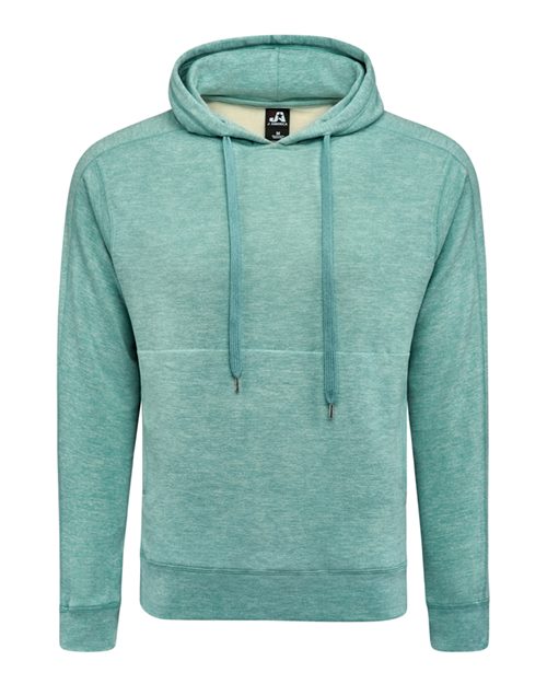 J. America 8740 Unisex Electric Fleece Hooded Sweatshirt - Electric Jade