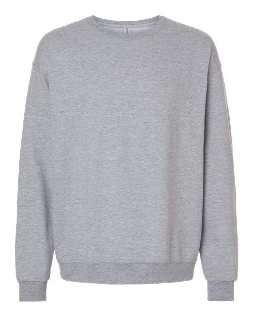JERZEES IC48MR Unisex Ultimate CVC Crewneck Sweatshirt - Athletic Heather