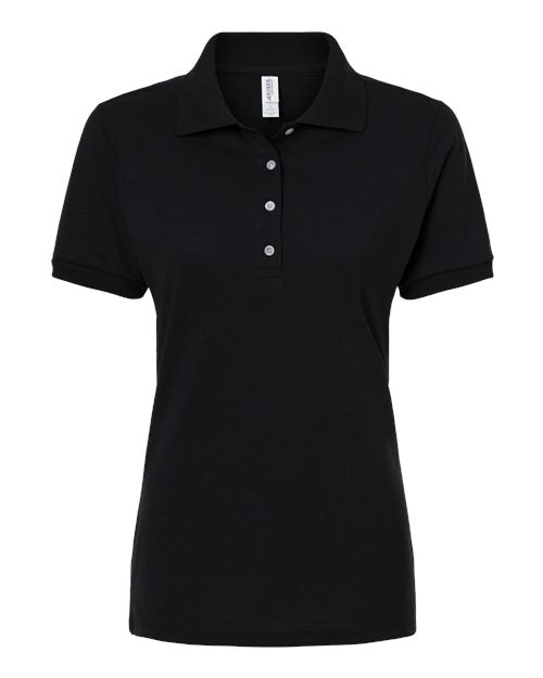JERZEES 437F Women's Dri-Power® Polo - Black
