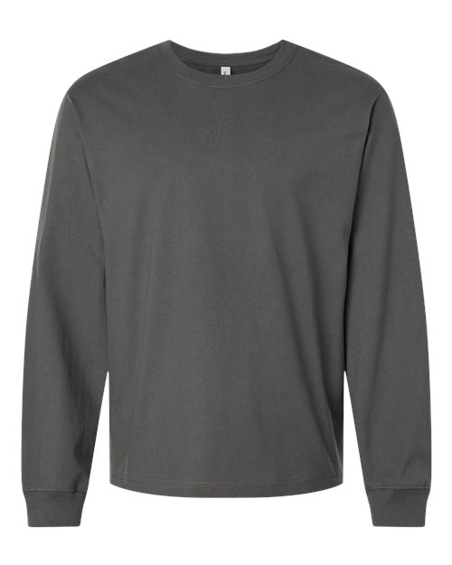 BELLA + CANVAS 4651 Unisex 7.5 oz Heavyweight Long Sleeve Tee - Asphalt
