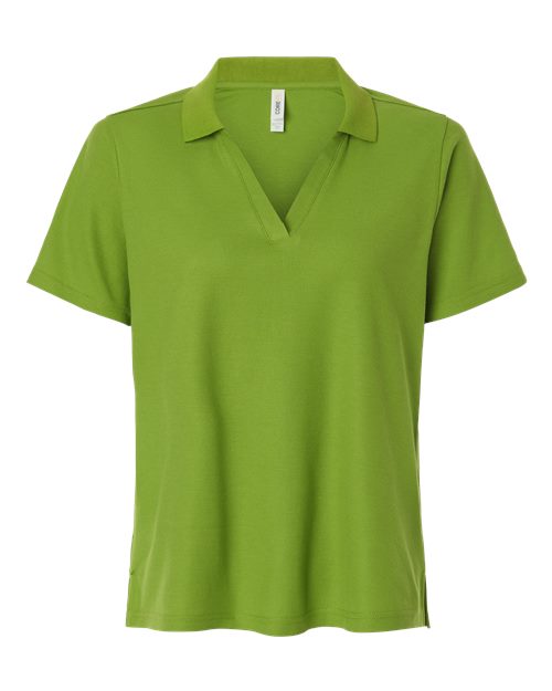 CORE365 CE106W Women's Resolve CVC Performance Pique Polo - Acid Green