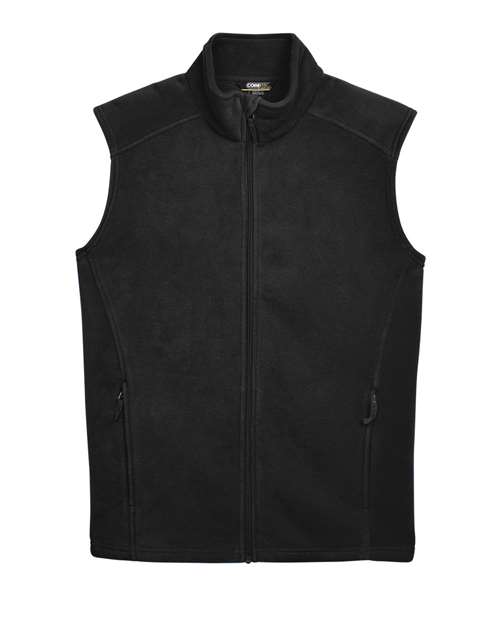 CORE365 88191 Men's Journey Fleece Vest - Black