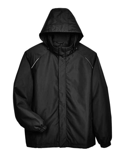 CORE365 88189 Men's Brisk Insulated Jacket - Black