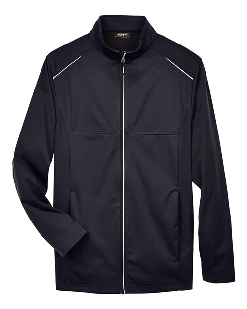 CORE365 CE708 Men's Techno Lite Three-Layer Knit Tech-Shell - Black
