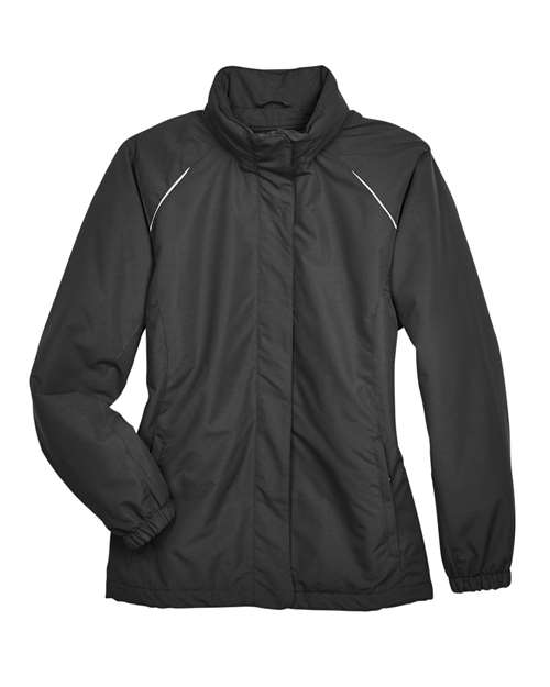 CORE365 78224 Women's Profile Fleece-Lined All-Season Jacket - Black