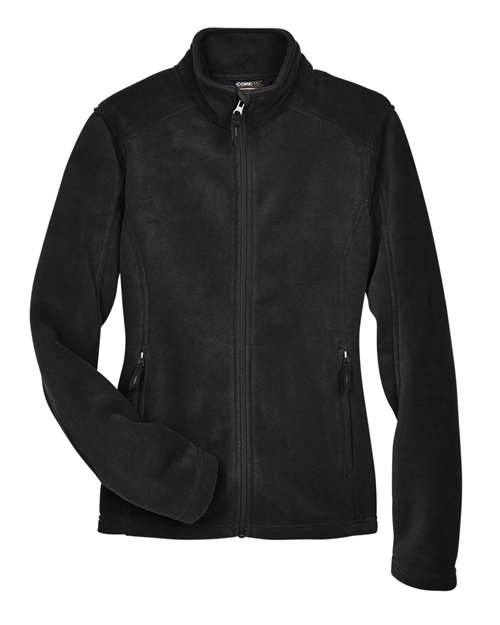 CORE365 78190 Women's Journey Fleece Jacket - Black