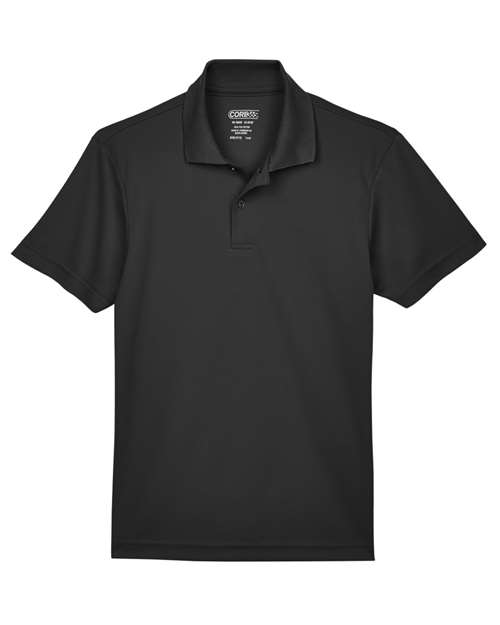 CORE365 88181Y Youth Origin Performance Piqué Polo - Black