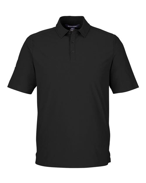 Devon & Jones DG110 Men's CrownLux Performance® Windsor Welded Polo - Black