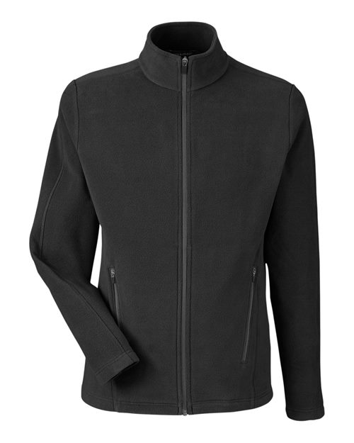 Devon & Jones DG730 Men's CrownLux Performance® Fleece Full-Zip Jacket - Black