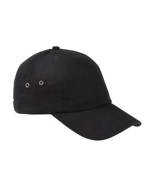 Big Accessories BA529 Washed Baseball Cap - Black